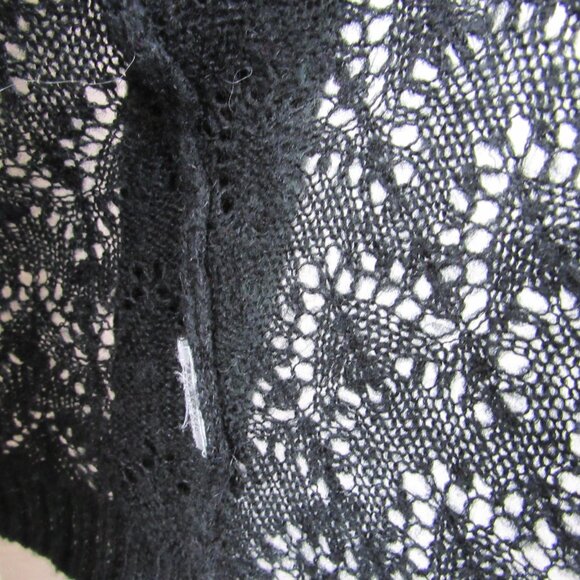 Mossimo Supply Co Women’s Size XS Knit Black Cardigan Open Front - Picture 7 of 8